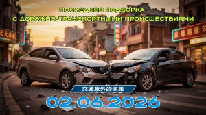 Последняя подборка ДТП 02.06.2026