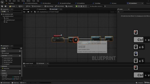 1 -Building a Lever Blueprint to Unlock Doors смотреть онлайн