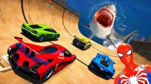 GTA V Мега-трамплин для суперкаров, мотоциклов, реактивных самолетов и лодок