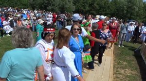 МАРИЙСКИЙ ТАНЕЦ. Семык в Новая Бура. Видео Василия Хайбуллина
