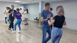 Сальса+Бачата. Группа пн,ср,пт 20-00 (Кирилл, Настя и Евгения)
