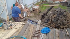 Проводим канализацию к бани        02-06-2026