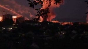 Ночные прилёты ракет в Киев 02.06.26