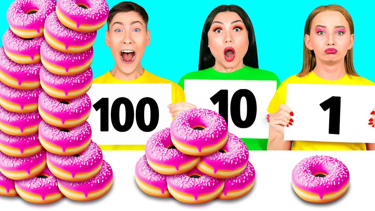 100 Слоев Еды Челлендж # Смешные Ситуации на Кухне от Fun Challenge смотреть онлайн