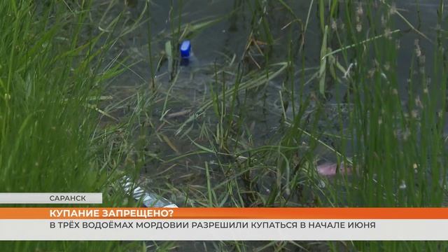 В трёх водоёмах Мордовии разрешили купаться в начале июня