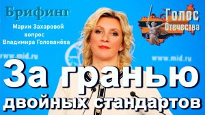 За гранью двойных стандартов - Владимир Голованёв на брифинге МИД