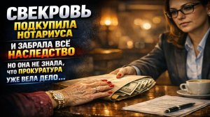 Свекровь подкупила нотариуса и забрала наследство | Истории из жизни | Реальные истории