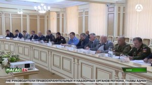 Махмуд-Али Калиматов провёл заседание антитеррористической комиссии