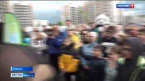 Новоселье с размахом  отметили жильцы  7 литера ЖК Лаго-Наки.