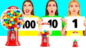 100 Слоев Еды Челлендж # Умные Гаджеты или Лайфхаки от Fun Challenge