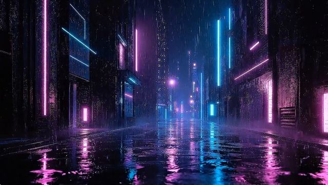 Dark Synthwave Mix Vol.24 🌃 1 Hour Neon Noir Cyberpunk BGM for Focus & Night ｜ Neon Horizon смотреть онлайн