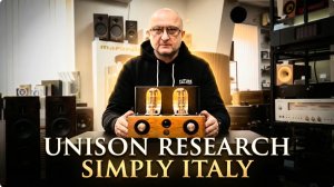 🇮🇹 Обзор интегрального лампового усилителя «Unison Research Simply Italy»