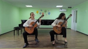 Дуэт гитаристов Сахно Лука, Попова Мария
