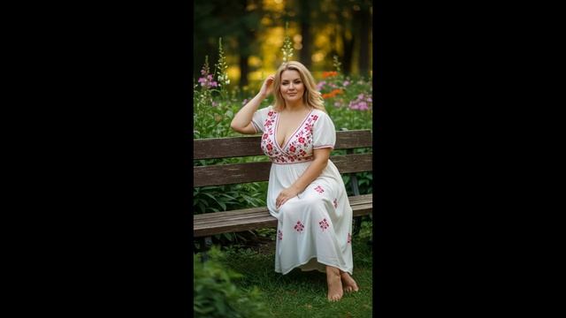 Natural Older Woman   Beauty In The Park   Woman Over 40