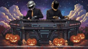 Daft Punk Halloween Mirage Vibes 🌌🤖 ｜ French House, Nu-Disco, Chill Funk Playlist