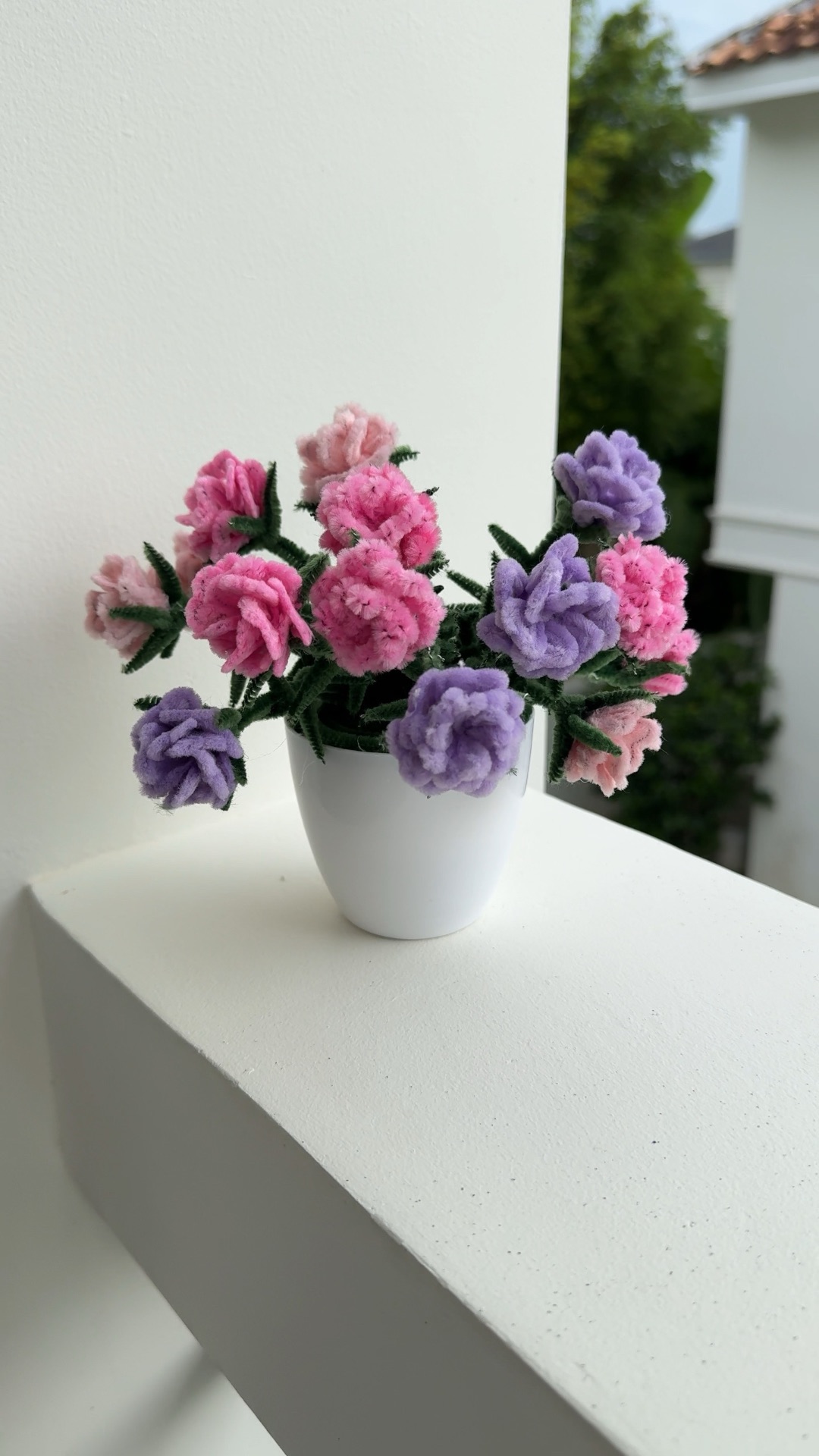 Милые цветы Портулак из пушистой проволоки 🌺🌸🌺