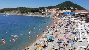 Ольгинка Туапсе. Погода сегодня обзор по курорту. Еще одно потерянное видео.