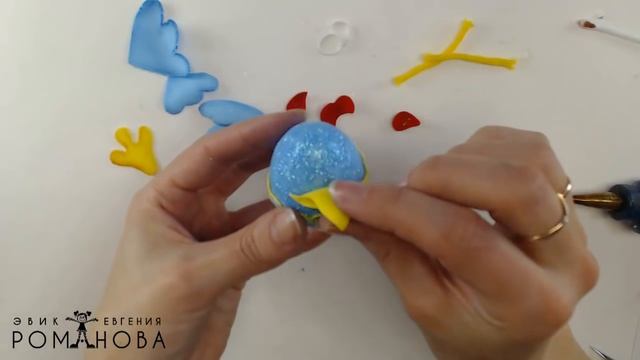 Бесплатный видео мастер класс- веселая Курочка из фоамирана -)