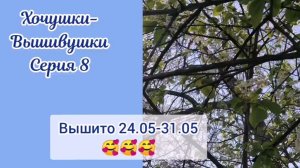 Хочушки-Вышивушки 8. Мои гигантики. Вышито за 24.05-31.05.26