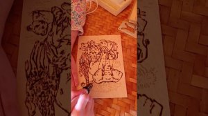 выжигаю из дерева