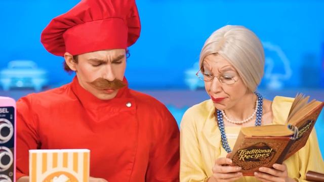 Кулинарный Челлендж# Брутальный Шеф-повар против Бабушки