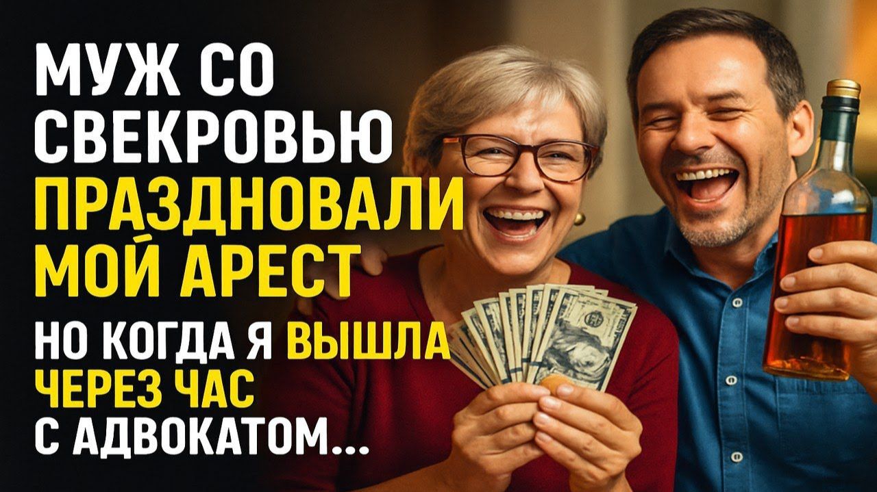 Муж со свекровью праздновали мой арест | Истории из жизни | Реальные истории смотреть онлайн