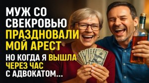 Муж со свекровью праздновали мой арест | Истории из жизни | Реальные истории
