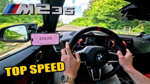 2026 BMW M235 ДВИЖЕТСЯ НА МАКСИМАЛЬНОЙ СКОРОСТИ ПО БЕЗЛИМИТНОМУ АВТОБАНУ AutoTopNL