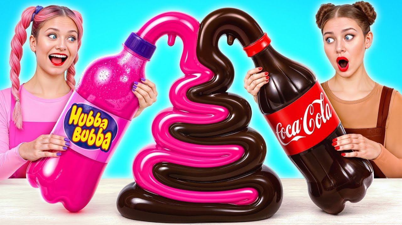 Жевательная Резинка vs Шоколадная Еда Челлендж # Простые Кулинарные Рецепты от Multi DO Challenge