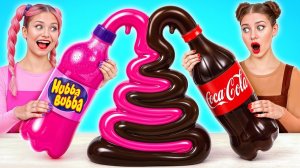 Жевательная Резинка vs Шоколадная Еда Челлендж # Простые Кулинарные Рецепты от Multi DO Challenge