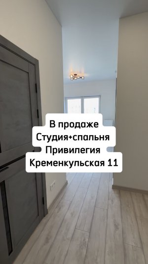 Студия + спальня Привилегия Кременкульская 11