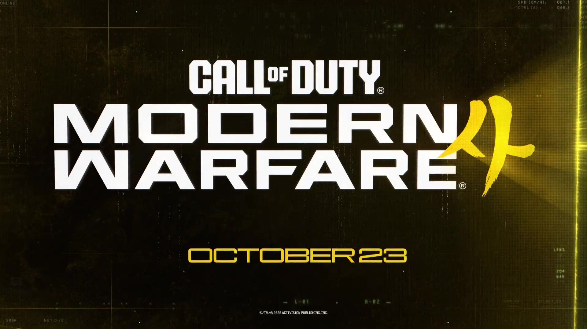 Call of Duty Modern Warfare 4 Трейлер 2026