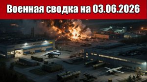 «Россия нанесла массированный удар по оборонным предприятиям Украины!»: Военная сводка на 03.06.2026
