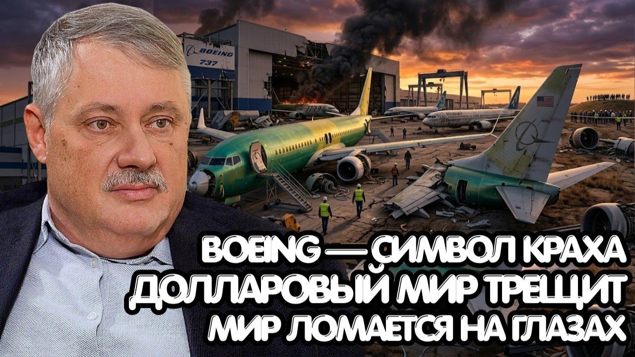Дмитрий Евстафьев |Boeing как символ катастрофы:что осталось от великой корпорации?Доллар, логистика смотреть онлайн