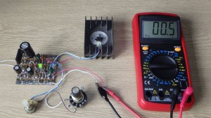 LM317T. Регулировка от нуля.