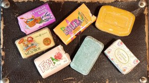 ASMR soap cutting / vintage/ Резка винтажного мыла