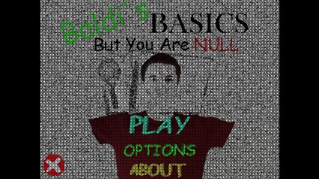 Baldi's Basics But You Are NULL - Boss POV-NULL