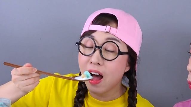Радужный десерт из жевательной резинки Вызов ДОНА DONA