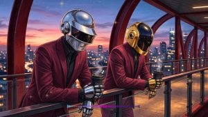☕ Daft Punk Twilight Reflect Lounge ｜ Chill Disco, Synthwave, Chillwave, Electronic Funk Playlist