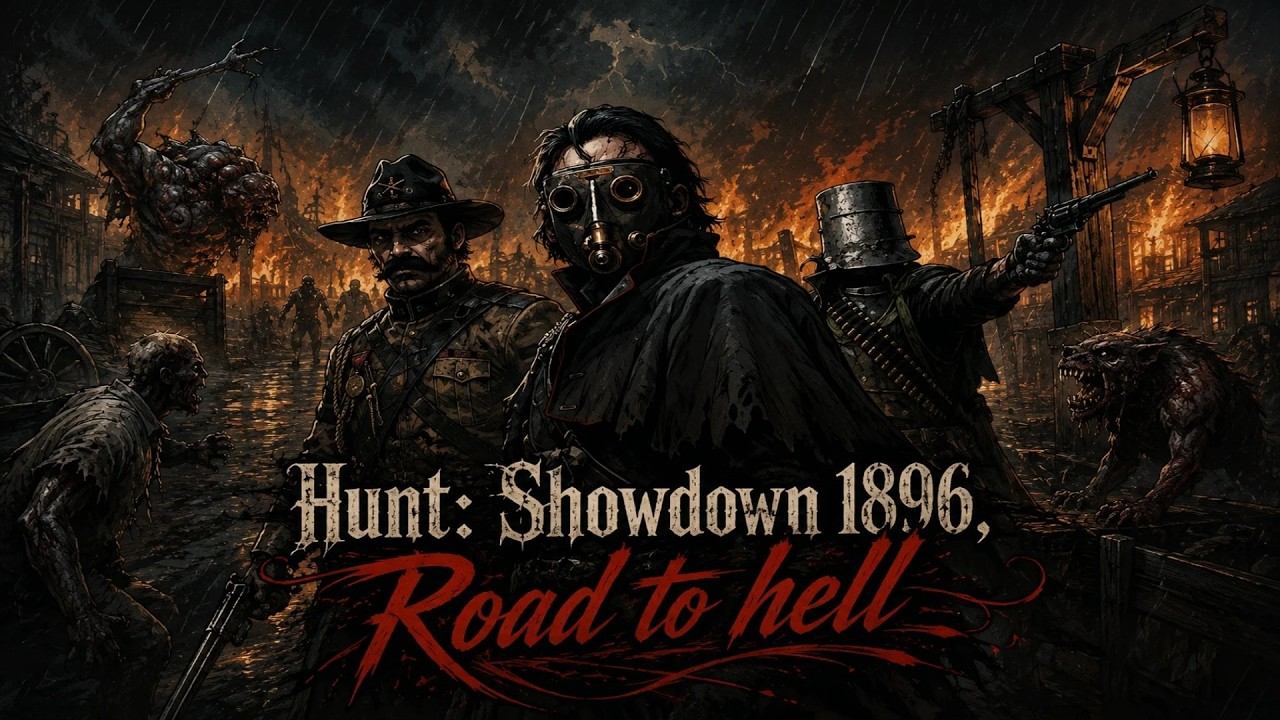 Hunt: Showdown \ 4К \ УЖЕ СКОРО ИВЕНТ \ ДОРОГА В АД \ И ПУЛЕМЕТ смотреть онлайн