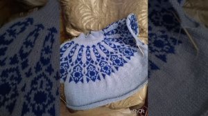 Новая лопапейса готова! Ура! Голубо-васильковая красавица!👍😀👌