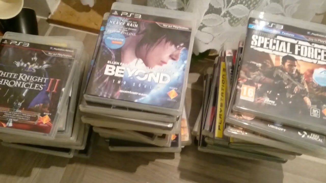 Моя коллекция игр на PS3 - PlayStation 3 - ( На дисках ) смотреть онлайн