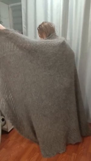 89507716355 Пуховый, тёплый, натуральный плед. Видео отзыв моей покупательницы Регины.