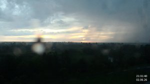 Солнце, небо и тучи