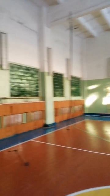 Спортзал школы 34. Воркута. Заполярный.