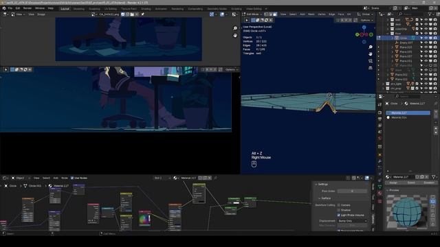 Coloso - A to Z of NPR Animation in Blender 43-4. Background Objects Effects Practice - 7 смотреть онлайн