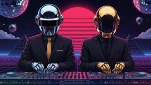 Daft Punk Cyberdreams Vibes 🪩🤖 ｜ Synthwave, Chillwave, Retro Funk Playlist