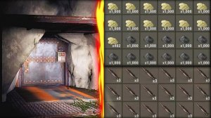 РЕЙДИМ ГИГАНСКУЮ БАЗУ В СКАЛЕ НА 2X ВАНИЛЕ В RUST!!!!!