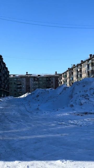 Посёлок Заполярный. Воркута.