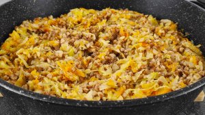 Гречка с капустой. Получается очень вкусно